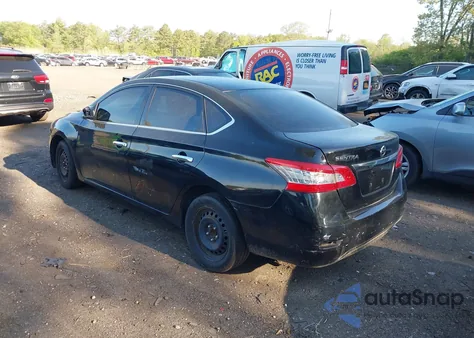 2015 Nissan Sentra Fe+ S/S/Sl/Sr/Sv z USA, uszkodzony, nr VIN 3N1AB7AP7FY248458